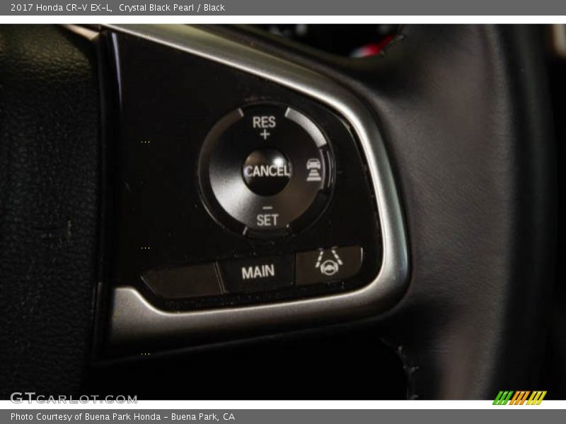Crystal Black Pearl / Black 2017 Honda CR-V EX-L