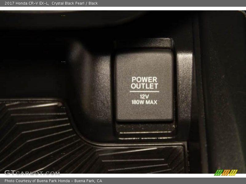 Crystal Black Pearl / Black 2017 Honda CR-V EX-L