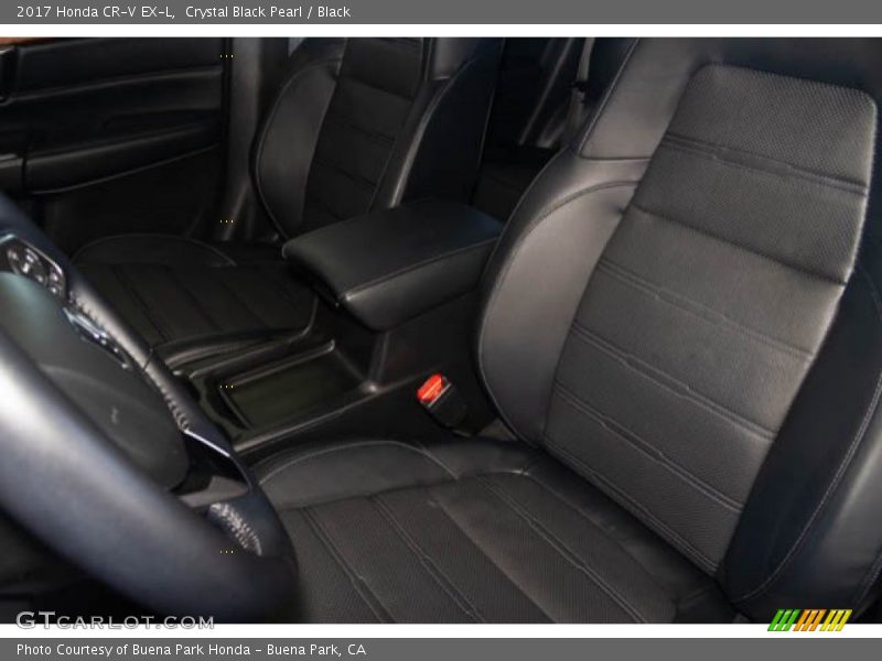 Crystal Black Pearl / Black 2017 Honda CR-V EX-L