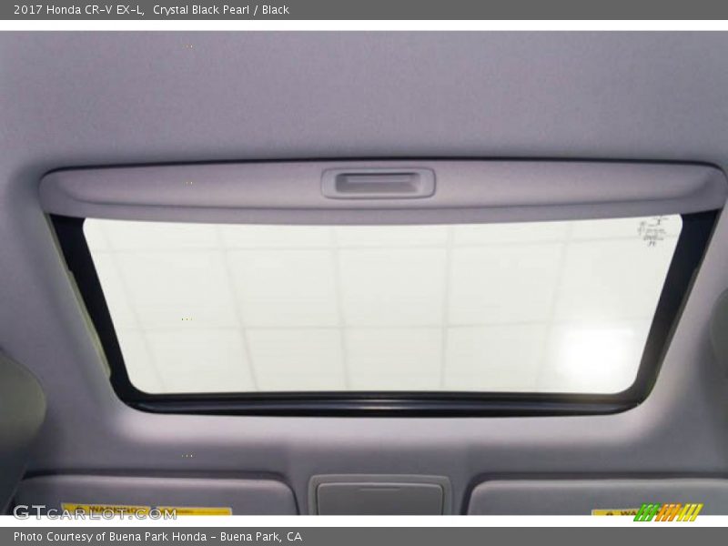 Crystal Black Pearl / Black 2017 Honda CR-V EX-L