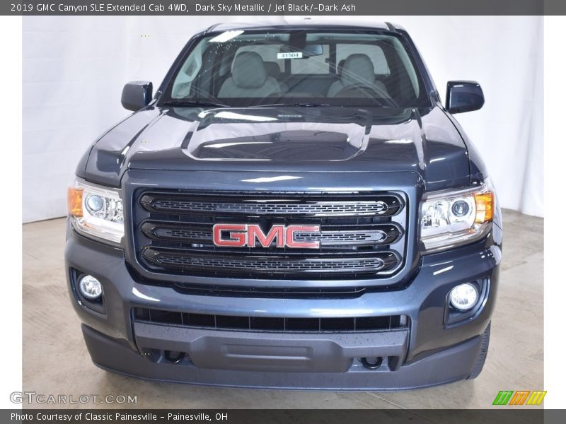 Dark Sky Metallic / Jet Black/­Dark Ash 2019 GMC Canyon SLE Extended Cab 4WD