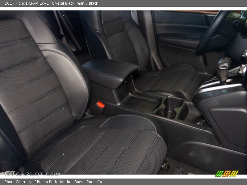 Crystal Black Pearl / Black 2017 Honda CR-V EX-L