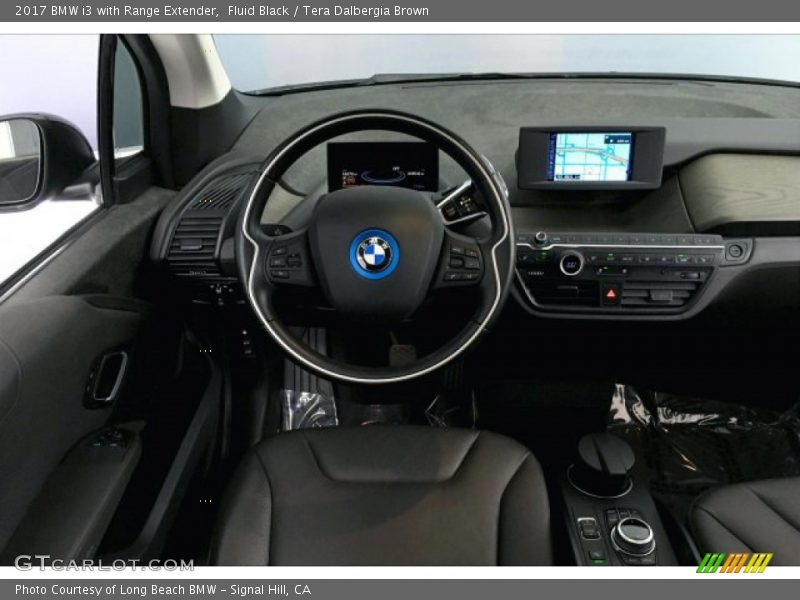 Fluid Black / Tera Dalbergia Brown 2017 BMW i3 with Range Extender