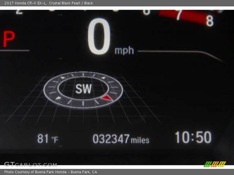 Crystal Black Pearl / Black 2017 Honda CR-V EX-L