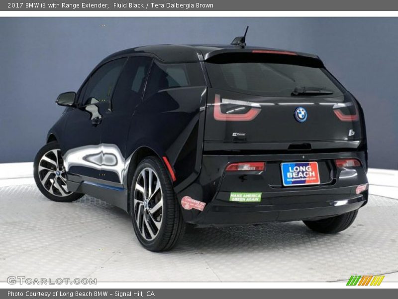 Fluid Black / Tera Dalbergia Brown 2017 BMW i3 with Range Extender