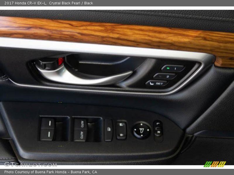 Crystal Black Pearl / Black 2017 Honda CR-V EX-L