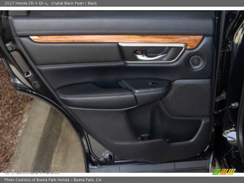 Crystal Black Pearl / Black 2017 Honda CR-V EX-L