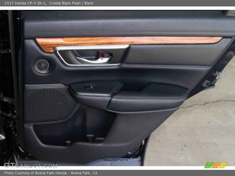Crystal Black Pearl / Black 2017 Honda CR-V EX-L