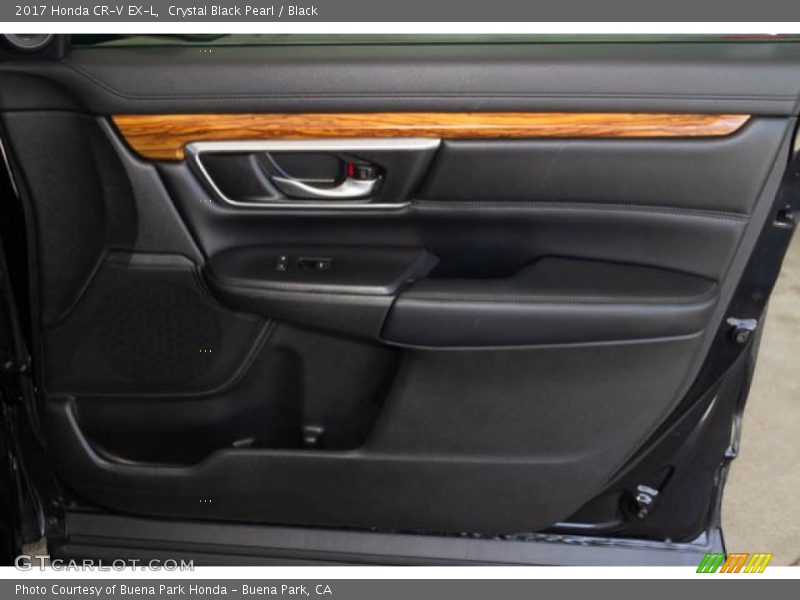 Crystal Black Pearl / Black 2017 Honda CR-V EX-L