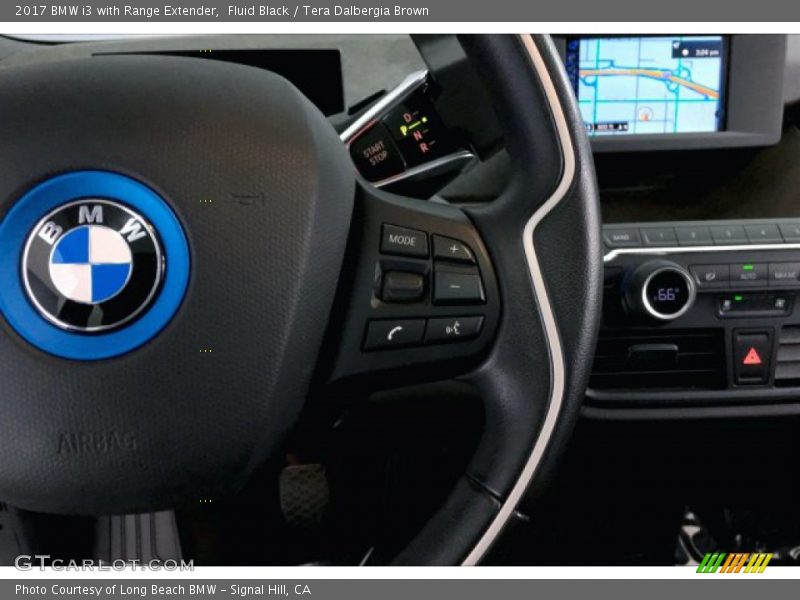 Fluid Black / Tera Dalbergia Brown 2017 BMW i3 with Range Extender