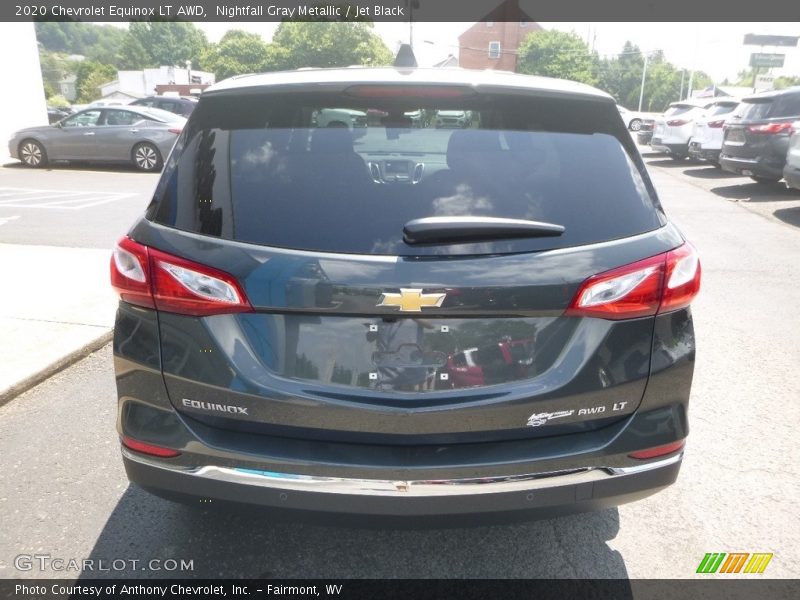 Nightfall Gray Metallic / Jet Black 2020 Chevrolet Equinox LT AWD