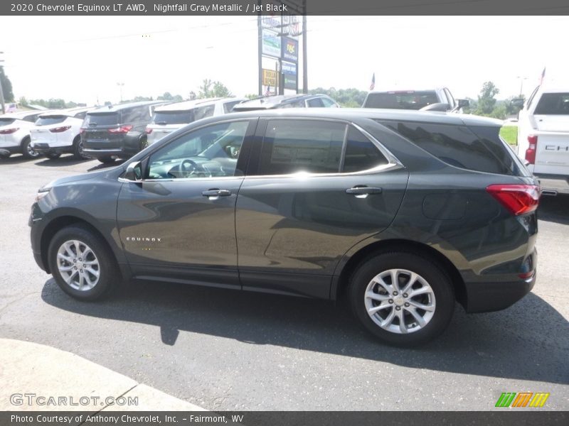 Nightfall Gray Metallic / Jet Black 2020 Chevrolet Equinox LT AWD