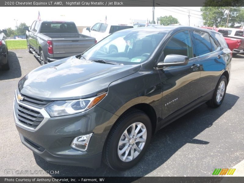 Nightfall Gray Metallic / Jet Black 2020 Chevrolet Equinox LT AWD