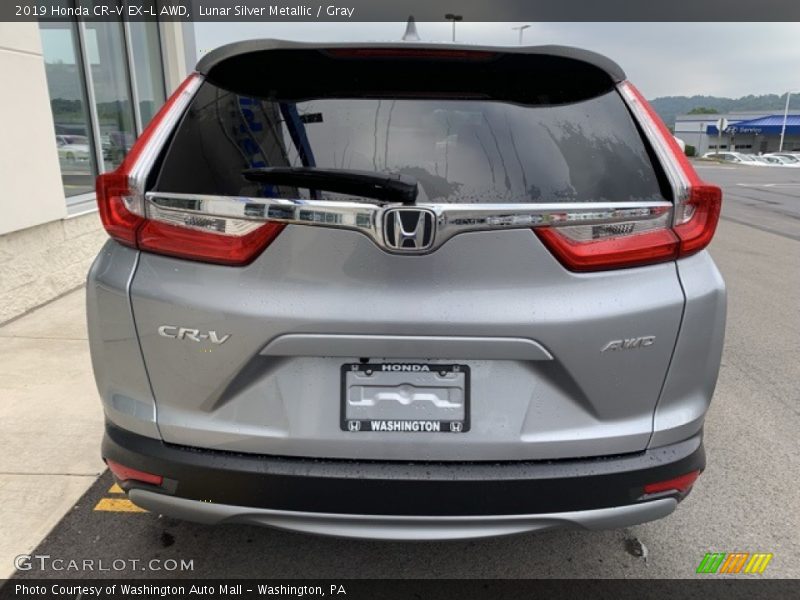 Lunar Silver Metallic / Gray 2019 Honda CR-V EX-L AWD
