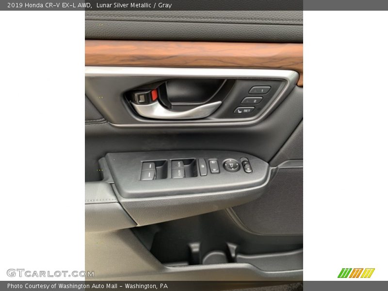 Lunar Silver Metallic / Gray 2019 Honda CR-V EX-L AWD
