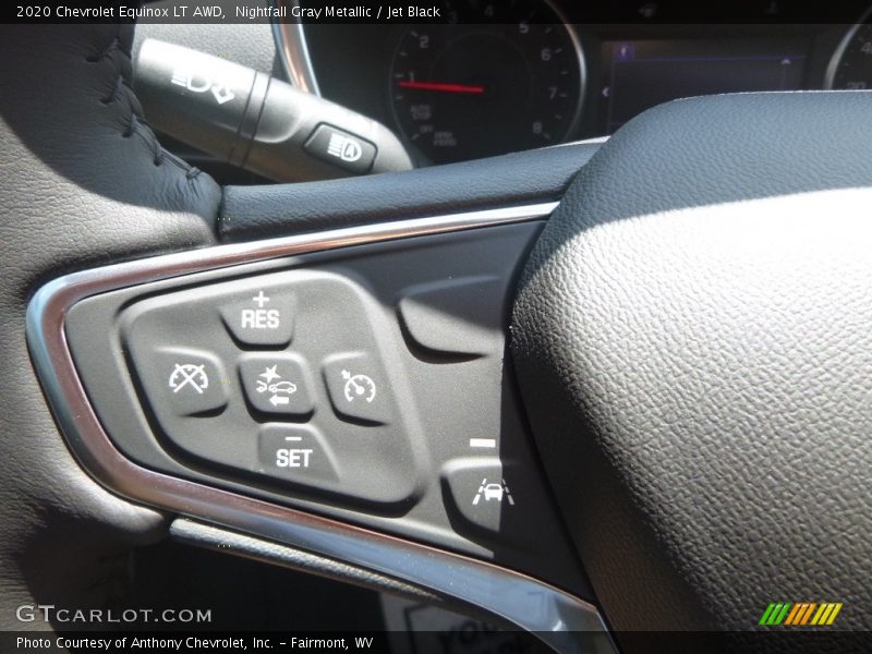 Nightfall Gray Metallic / Jet Black 2020 Chevrolet Equinox LT AWD