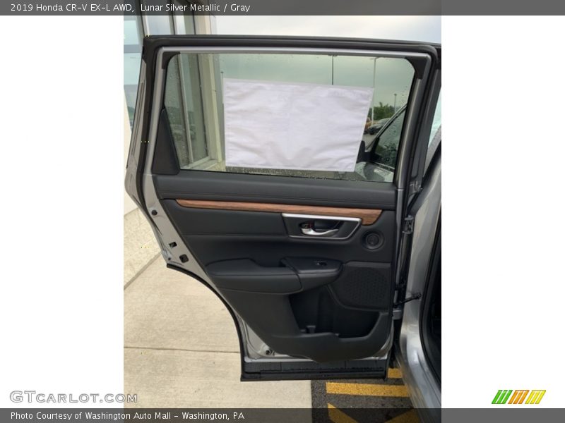 Lunar Silver Metallic / Gray 2019 Honda CR-V EX-L AWD