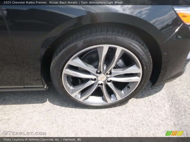 Mosaic Black Metallic / Dark Atmosphere/Light Wheat 2020 Chevrolet Malibu Premier