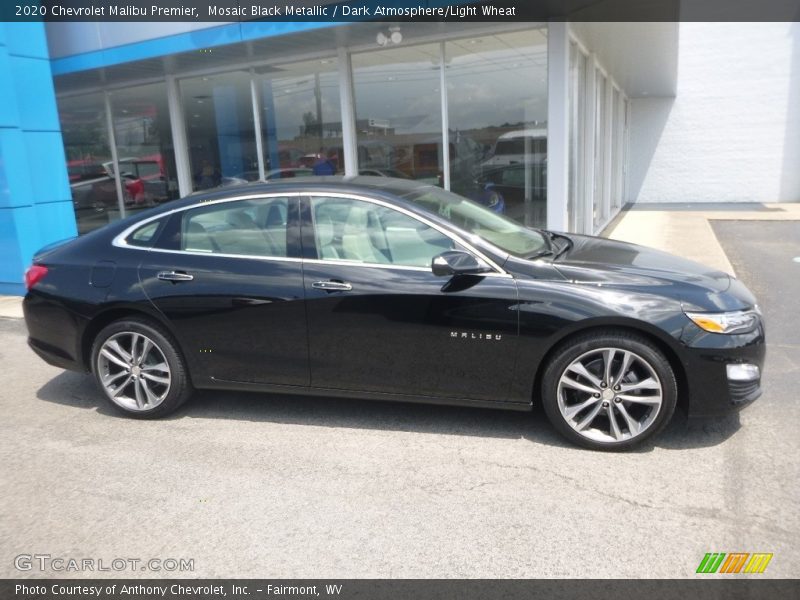 Mosaic Black Metallic / Dark Atmosphere/Light Wheat 2020 Chevrolet Malibu Premier