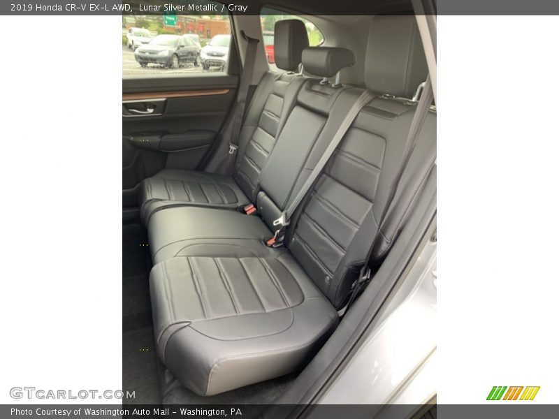 Lunar Silver Metallic / Gray 2019 Honda CR-V EX-L AWD