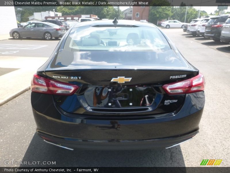 Mosaic Black Metallic / Dark Atmosphere/Light Wheat 2020 Chevrolet Malibu Premier