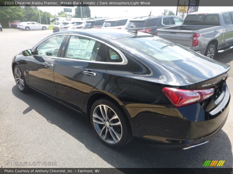 Mosaic Black Metallic / Dark Atmosphere/Light Wheat 2020 Chevrolet Malibu Premier
