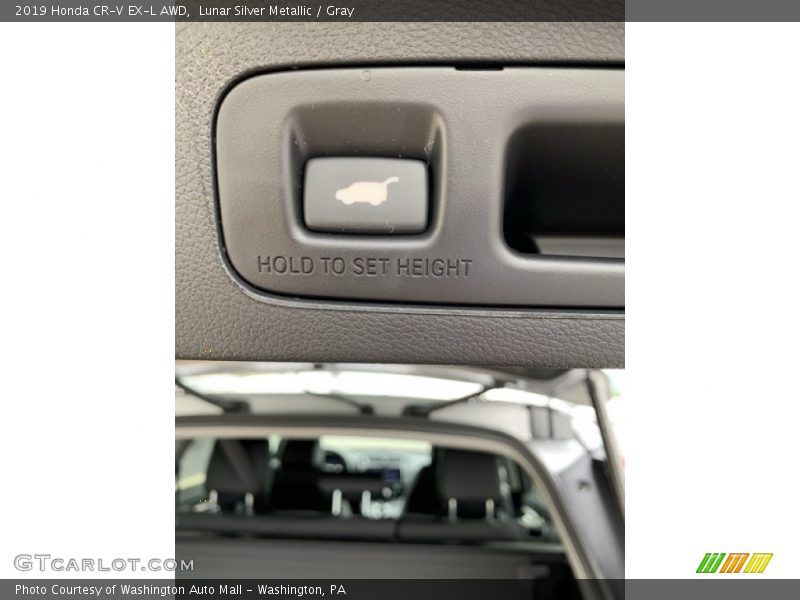 Lunar Silver Metallic / Gray 2019 Honda CR-V EX-L AWD