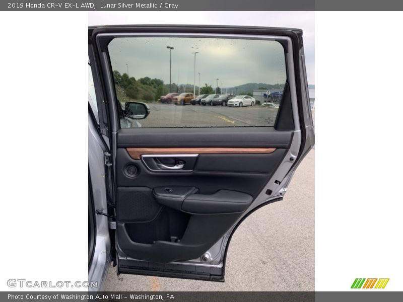 Lunar Silver Metallic / Gray 2019 Honda CR-V EX-L AWD