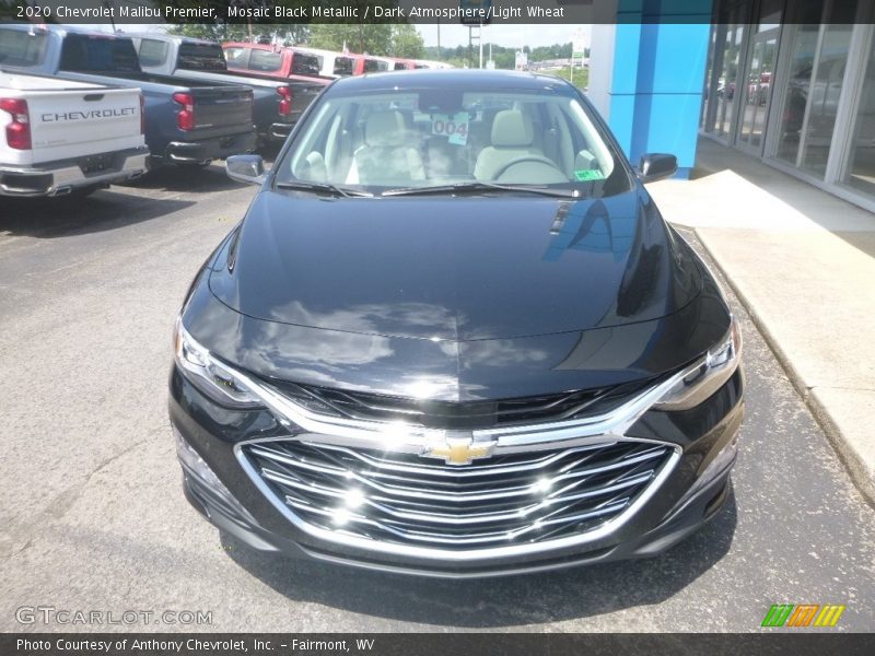 Mosaic Black Metallic / Dark Atmosphere/Light Wheat 2020 Chevrolet Malibu Premier