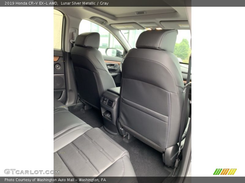 Lunar Silver Metallic / Gray 2019 Honda CR-V EX-L AWD