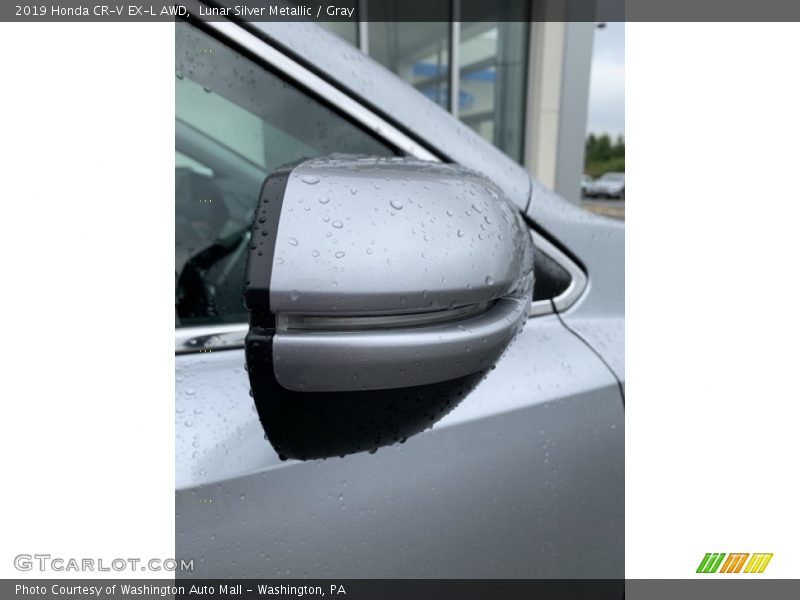 Lunar Silver Metallic / Gray 2019 Honda CR-V EX-L AWD