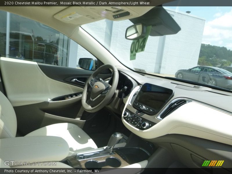 Mosaic Black Metallic / Dark Atmosphere/Light Wheat 2020 Chevrolet Malibu Premier