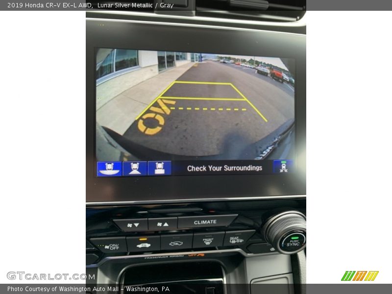 Lunar Silver Metallic / Gray 2019 Honda CR-V EX-L AWD