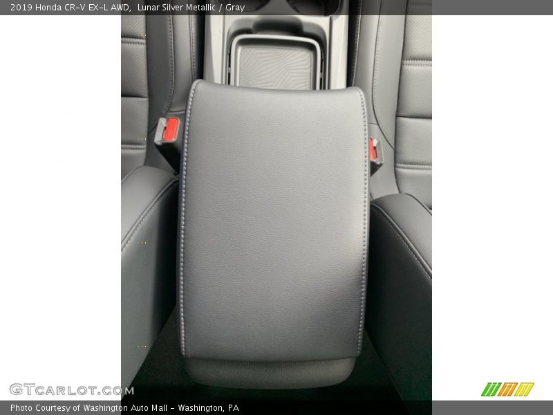 Lunar Silver Metallic / Gray 2019 Honda CR-V EX-L AWD