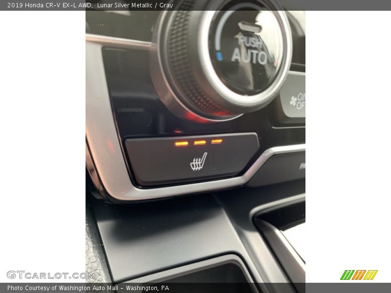 Lunar Silver Metallic / Gray 2019 Honda CR-V EX-L AWD