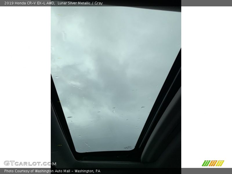 Lunar Silver Metallic / Gray 2019 Honda CR-V EX-L AWD