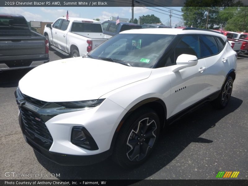 Summit White / Jet Black 2019 Chevrolet Blazer RS AWD