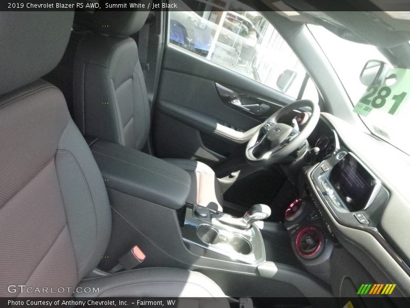Summit White / Jet Black 2019 Chevrolet Blazer RS AWD
