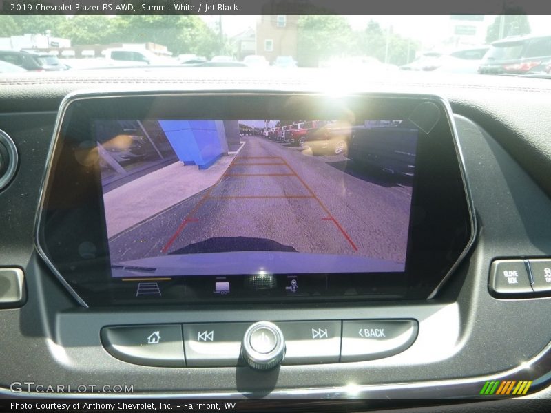 Summit White / Jet Black 2019 Chevrolet Blazer RS AWD