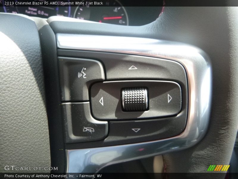 Summit White / Jet Black 2019 Chevrolet Blazer RS AWD