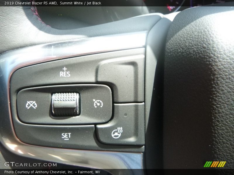 Summit White / Jet Black 2019 Chevrolet Blazer RS AWD