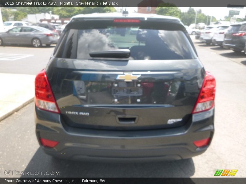 Nightfall Gray Metallic / Jet Black 2019 Chevrolet Trax LS AWD