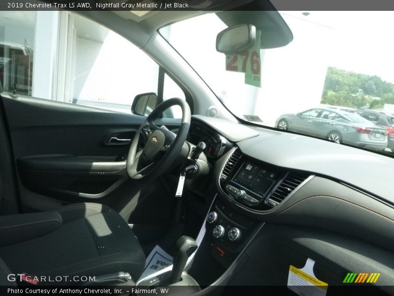 Nightfall Gray Metallic / Jet Black 2019 Chevrolet Trax LS AWD