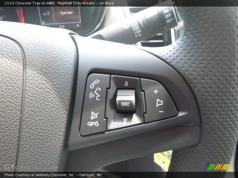 Nightfall Gray Metallic / Jet Black 2019 Chevrolet Trax LS AWD