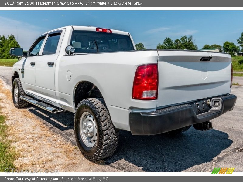 Bright White / Black/Diesel Gray 2013 Ram 2500 Tradesman Crew Cab 4x4