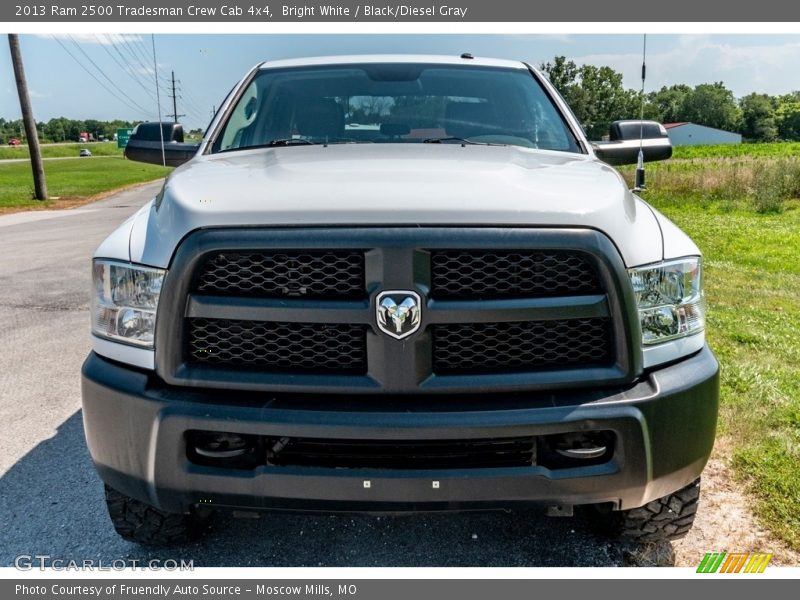 Bright White / Black/Diesel Gray 2013 Ram 2500 Tradesman Crew Cab 4x4