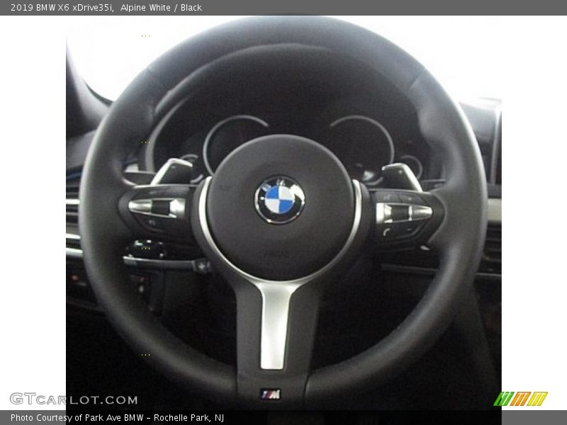 Alpine White / Black 2019 BMW X6 xDrive35i