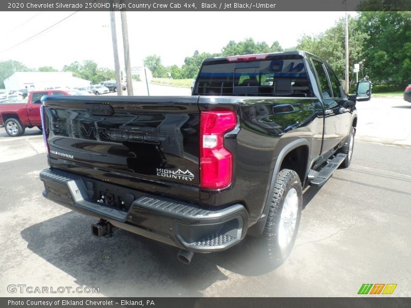 Black / Jet Black/­Umber 2020 Chevrolet Silverado 2500HD High Country Crew Cab 4x4