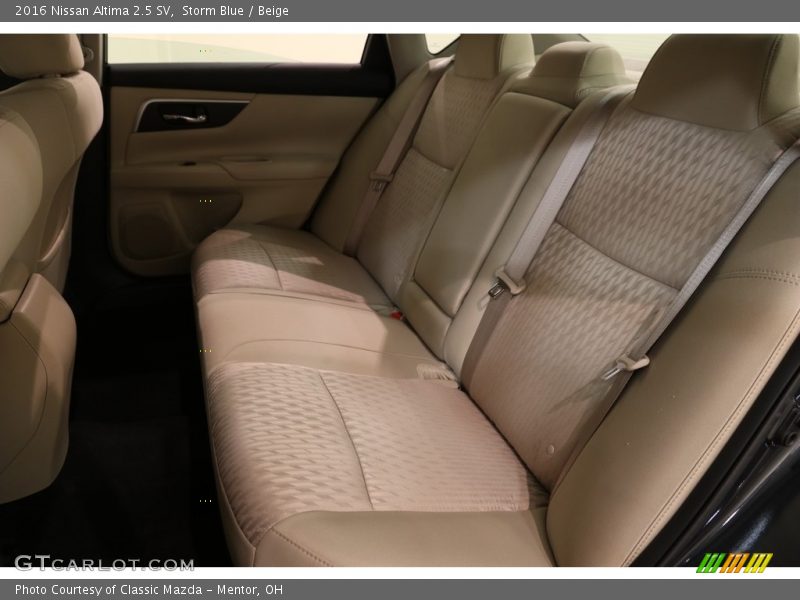 Storm Blue / Beige 2016 Nissan Altima 2.5 SV