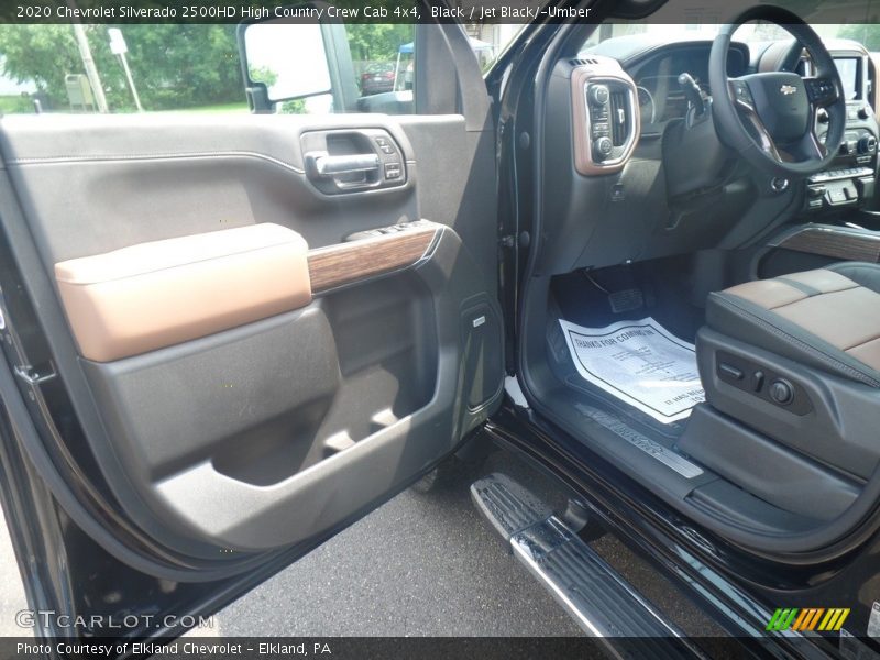 Black / Jet Black/­Umber 2020 Chevrolet Silverado 2500HD High Country Crew Cab 4x4